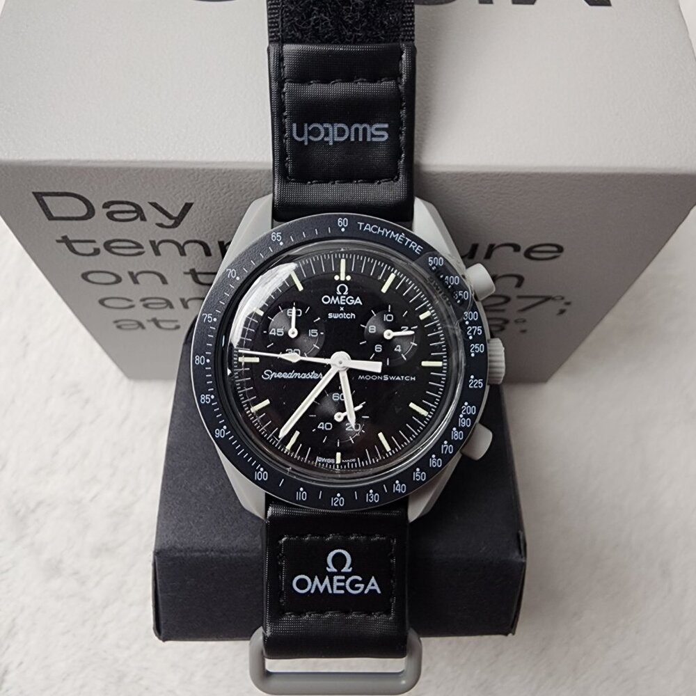 🌞Swatch X Omega Moonswatch Mission To Moon Watch